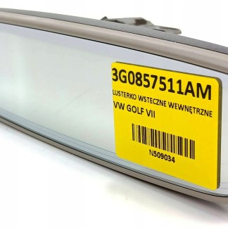 NOWE ORG LUSTERKO WSTECZNE WEWNĘTRZNE VW GOLF VII 3G0857511AM NOWE ORG LUSTERKO WSTECZNE WEWNĘTRZNE VW GOLF VII 3G0857511AM