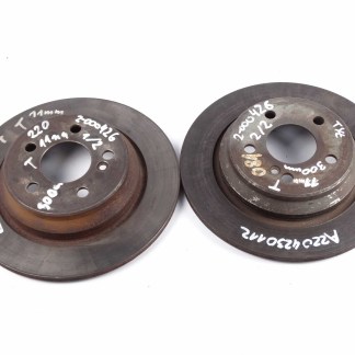 W220 3.2 5.0 TARCZE HAMULCOWE TYŁ TYLNE 2204230112 W220 3.2 5.0 TARCZE HAMULCOWE TYŁ TYLNE 2204230112