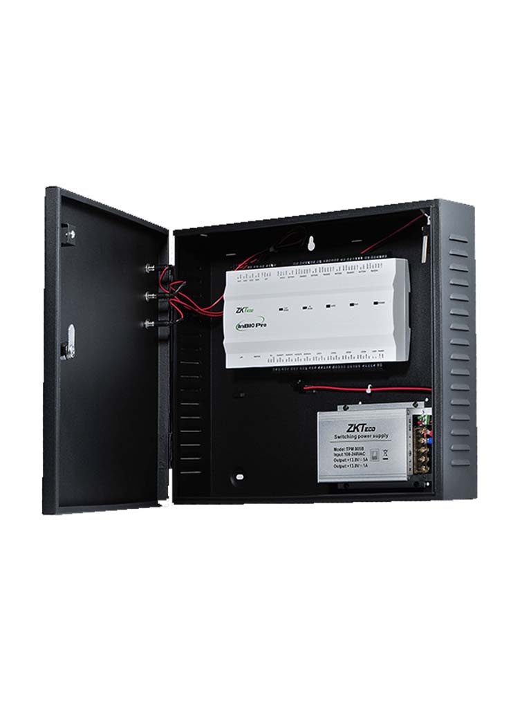 ZKTECO INBIO460PROBOX – Panel de Control de Acceso de 4 Puertas Hasta