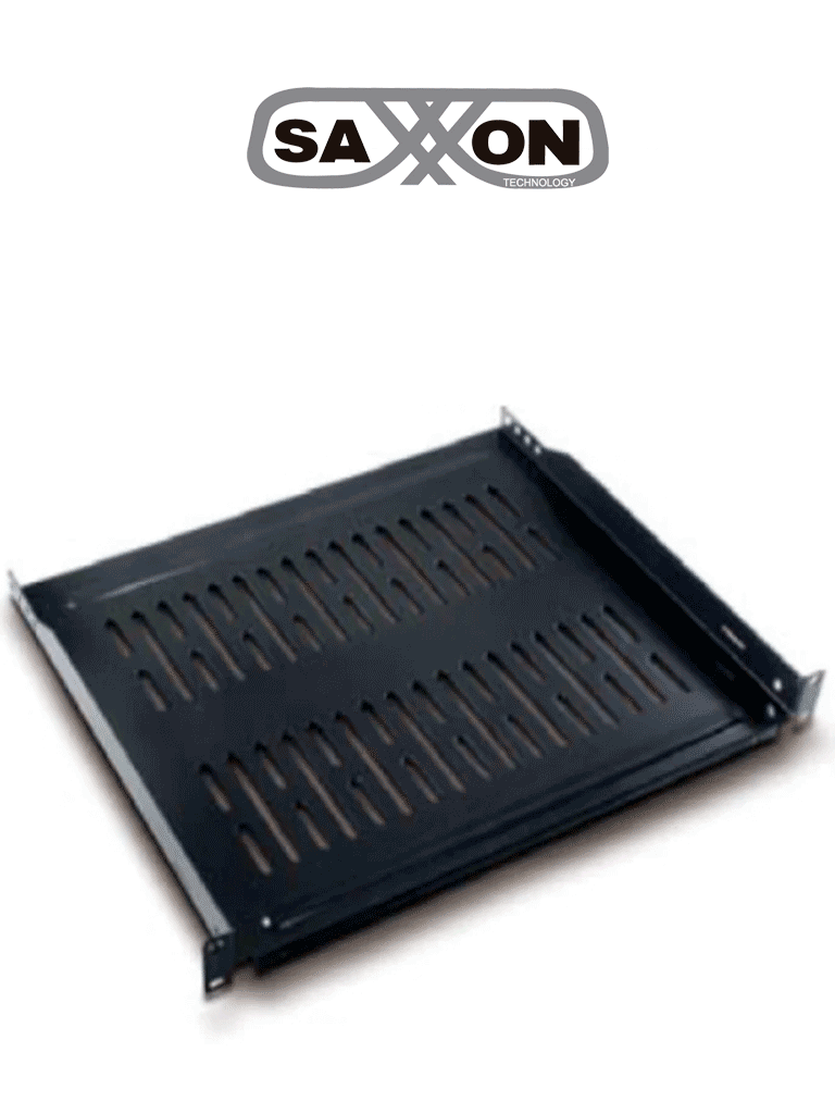 SAXXON 70140204- Charola ventilada para monitor, 19″ (48.26 cm) ancho