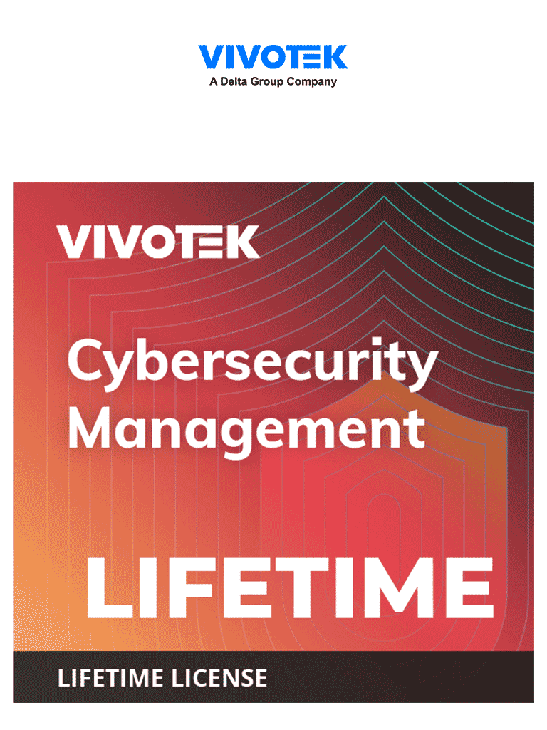VIVOTEK Cyber Security Management License (LT) – Licencia Vitalicia de