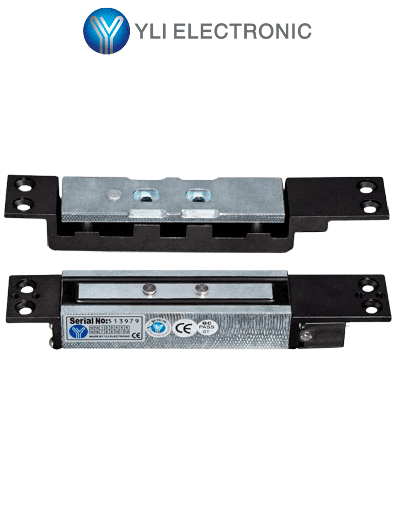 YLI YM2400SL – Cerradura Magnética 1000 Kg (2200Lbs) de Fuerza de Suje