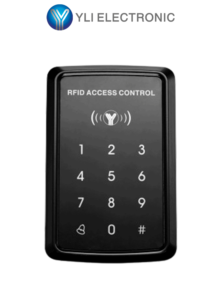 YLI YK968 Control de Acceso Touch para 1000 Usuarios con Tarjetas ID 1
