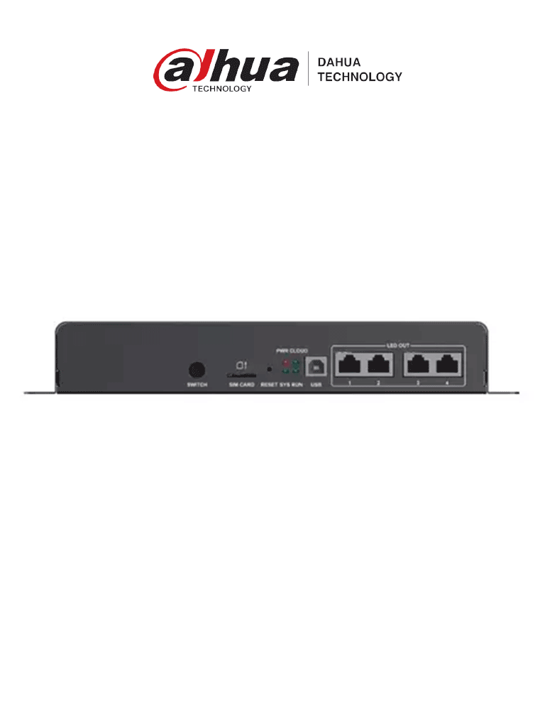 DAHUA TB60 Controlador para panel LED con 4 puertos de red, soporta ha