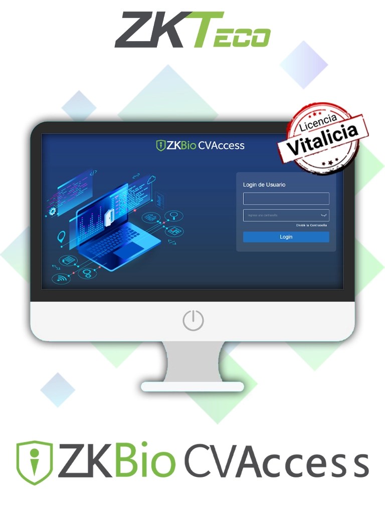 ZKTeco ZKCVAFREE – Licencia Gratuita del Software BioCVAccess para 15