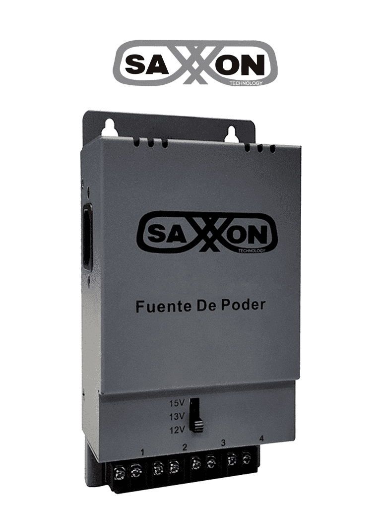 SAXXON ENERGIA PSU1205A – Fuente de poder Regulable Metálica Conexión