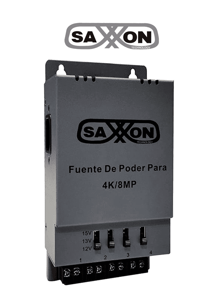 SAXXON ENERGIA PSU1205A-4K – Fuente de poder Regulable Metálica Conexi