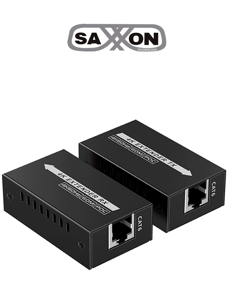 SAXXON LKV410P- Kit mini extensor HDMI Cable UTP recomendado CAT 6 6A