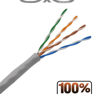SAXXON OUTPCAT5E – Bobina de Cable UTP Cat5e 100 Cobre 305 Metros Bobi SAXXON OUTPCAT5E – Bobina de Cable UTP Cat5e 100 Cobre 305 Metros Bobi