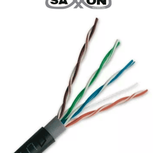 SAXXON OUTPCAT5ECOPEXT100 – Bobina de 100 Metros de Cable UTP Cat5e 10 SAXXON OUTPCAT5ECOPEXT100 – Bobina de 100 Metros de Cable UTP Cat5e 10