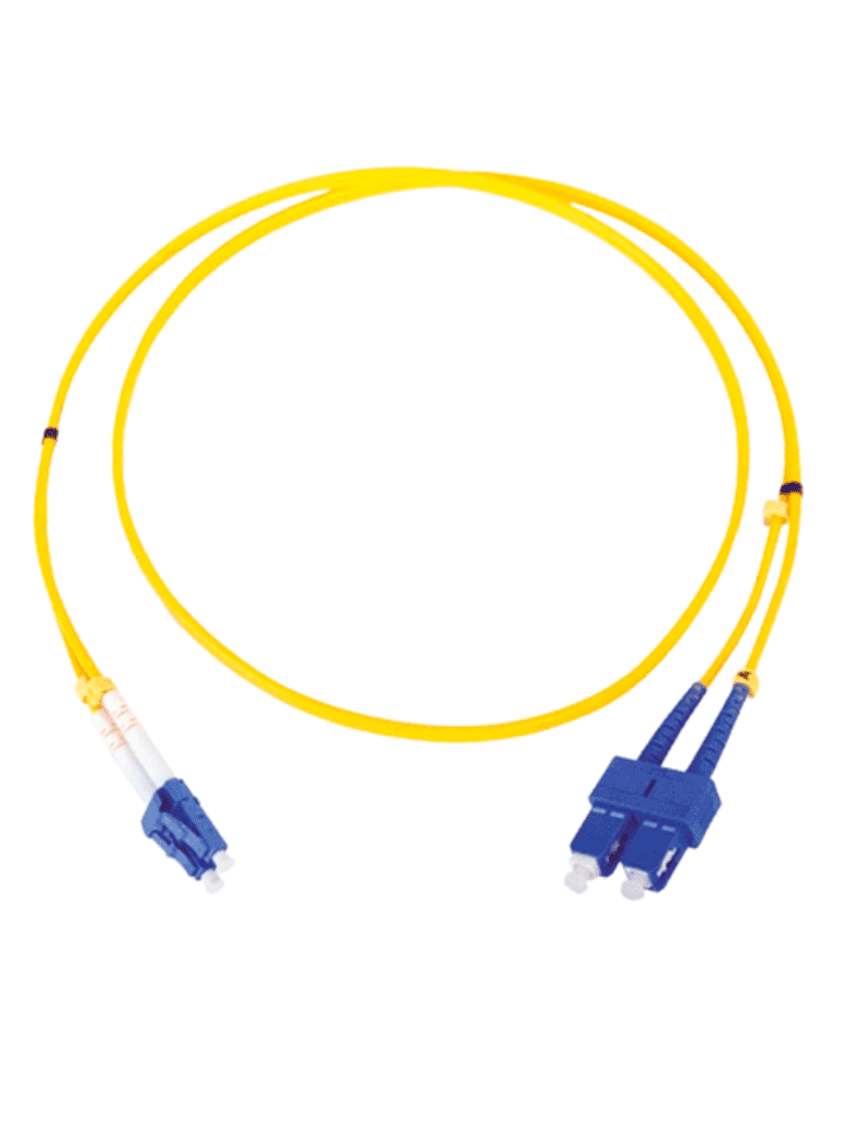 TCE – LP-FO-6060B – Jumper LC-SC Monomodo UPC Duplex 2 mm 1 metro Amar