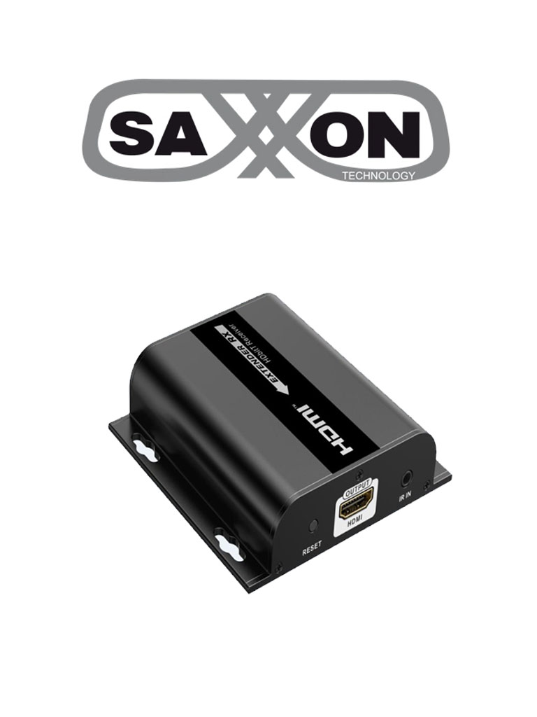 SAXXON LKV38340RX- Receptor de video HDMI sobre IP Cat 5e 6 Hasta 120