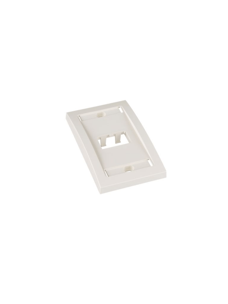 PANDUIT CFPE2IWY Placa de pared Vertical 2 Puerto Mini-com Blanco hues