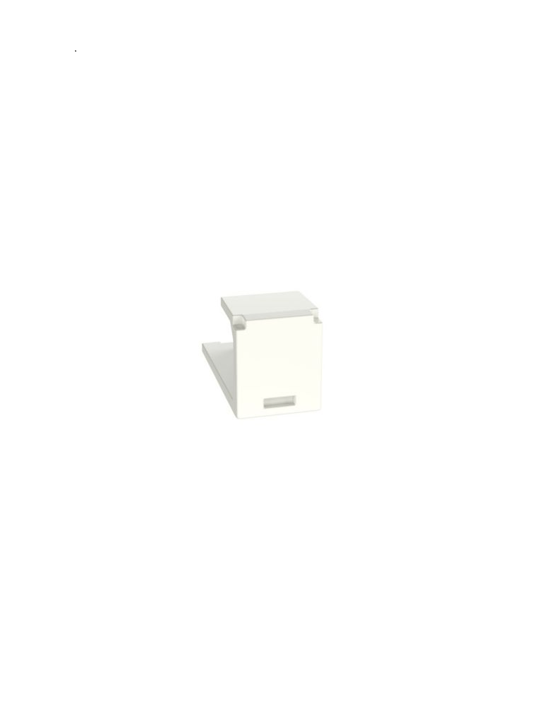PANDUIT CMBIW-X Módulo vacío Mini-Com™ Inserto ciego 1 puerto Blanco h