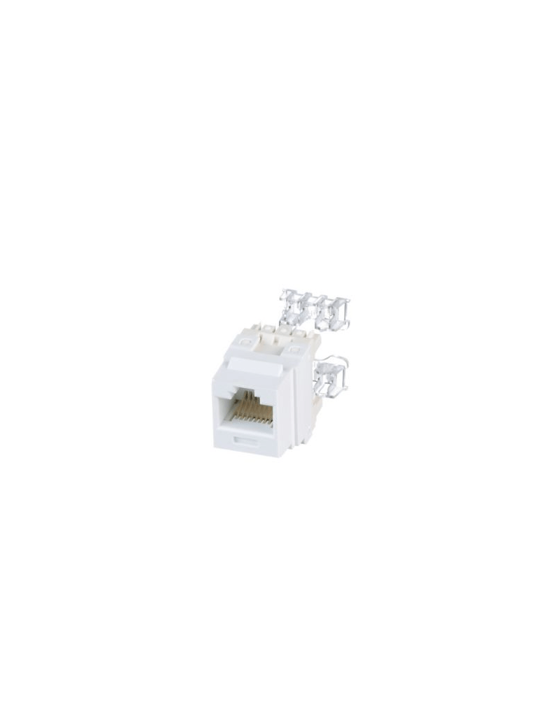 PANDUIT NK688MWH – Jack UTP RJ45 Cat6 Tipo Keystone Categoría 6 Blanco
