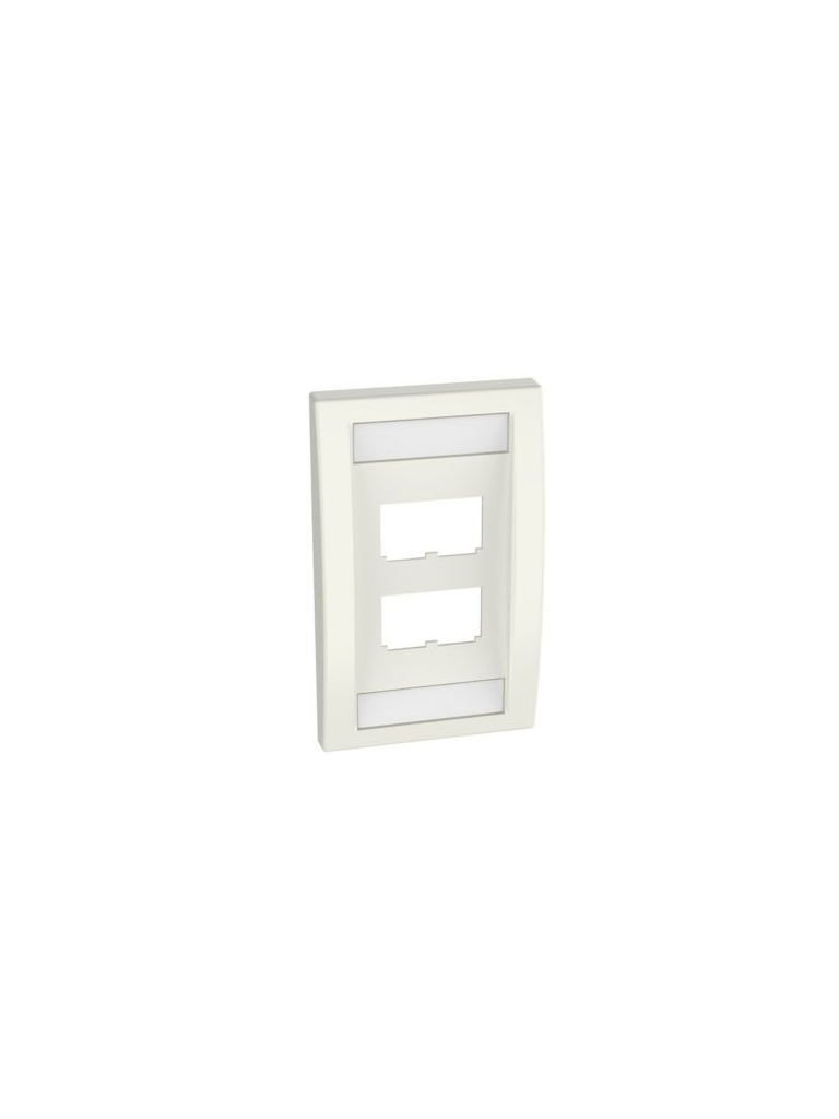 PANDUIT CFPE4IWY – Placa de pared Vertical 4 Puertos Mini-com Blanco h