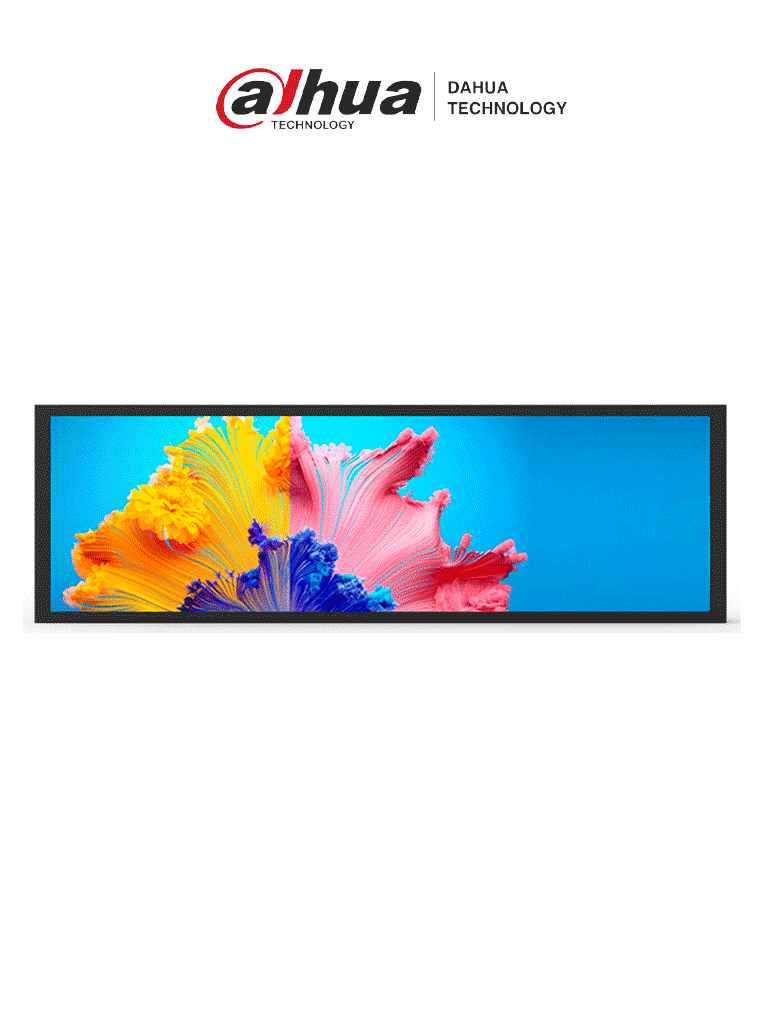 DAHUA DHI-ESL-L370-02 – Barra display LCD para anaqueles 37″. DHT05200