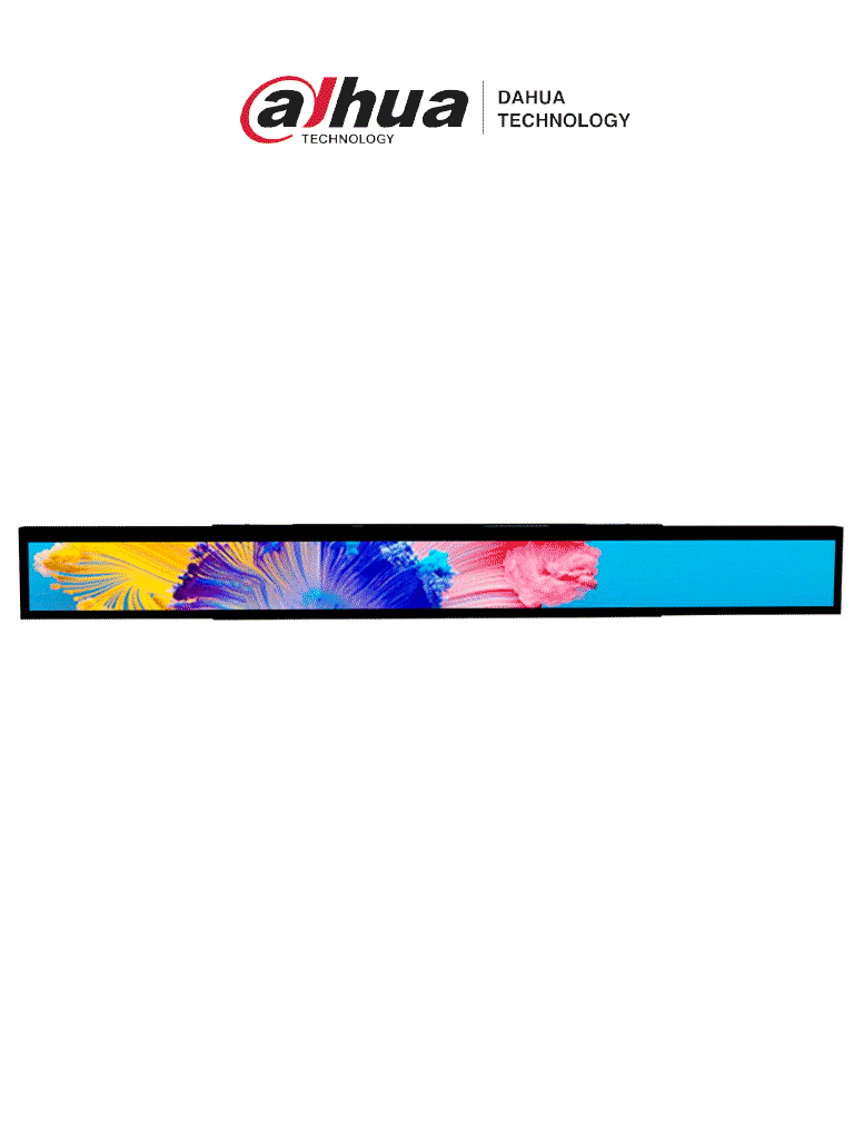 DAHUA DHI-ESL-L231-02 – Barra display LCD para anaqueles 23.1″. DHT052