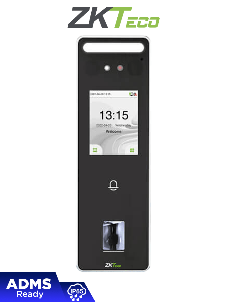 ZKTECO SpeedFaceV3L – Control de Acceso y Asistencia Visible Light con
