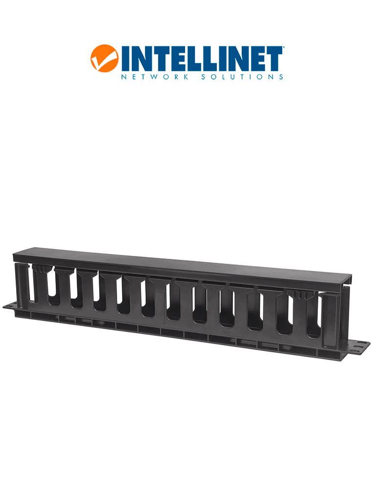 INTELLINET 714679 – Organizador Horizontal 19″ 1U Plástico 8cm. ITL159