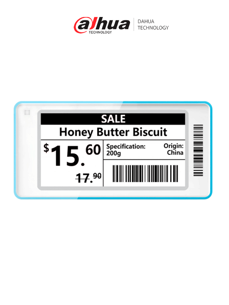 DAHUA DHI-ESL-E026C-NF – Etiqueta electrónica con comunicación Bluetoo DAHUA DHI-ESL-E026C-NF – Etiqueta electrónica con comunicación Bluetoo