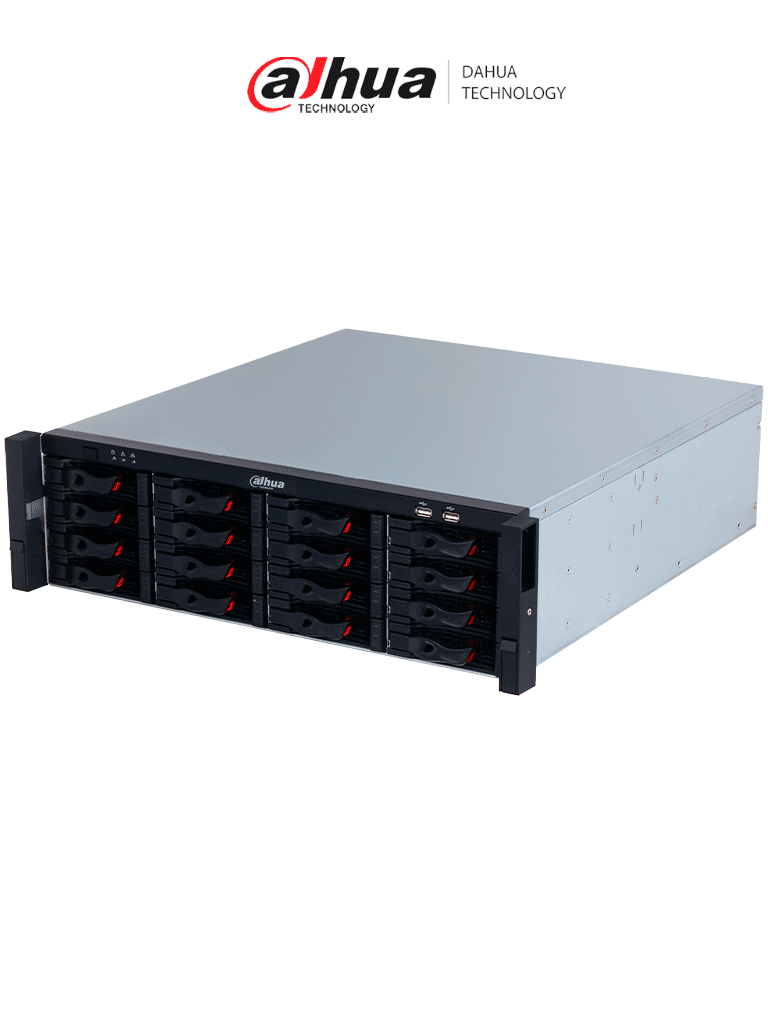 DAHUA DHI-NVR616H-128-XI NVR WizMind de 128 canales con 2U 16HDD 1024