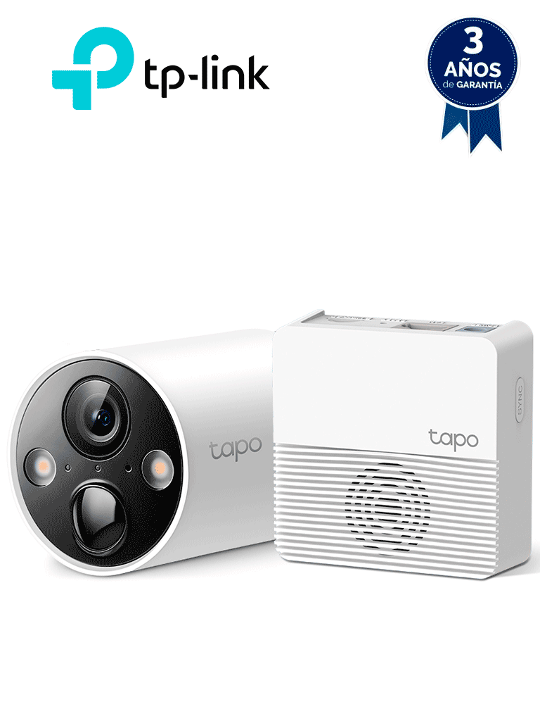 TP-LINK TAPO C420S1 – Cámara IP WiFi tipo Bullet con batería integrada