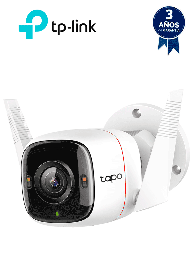 TP-LINK TAPO C320WS – Cámara IP WiFi tipo Bullet de 4 MP para Exterior