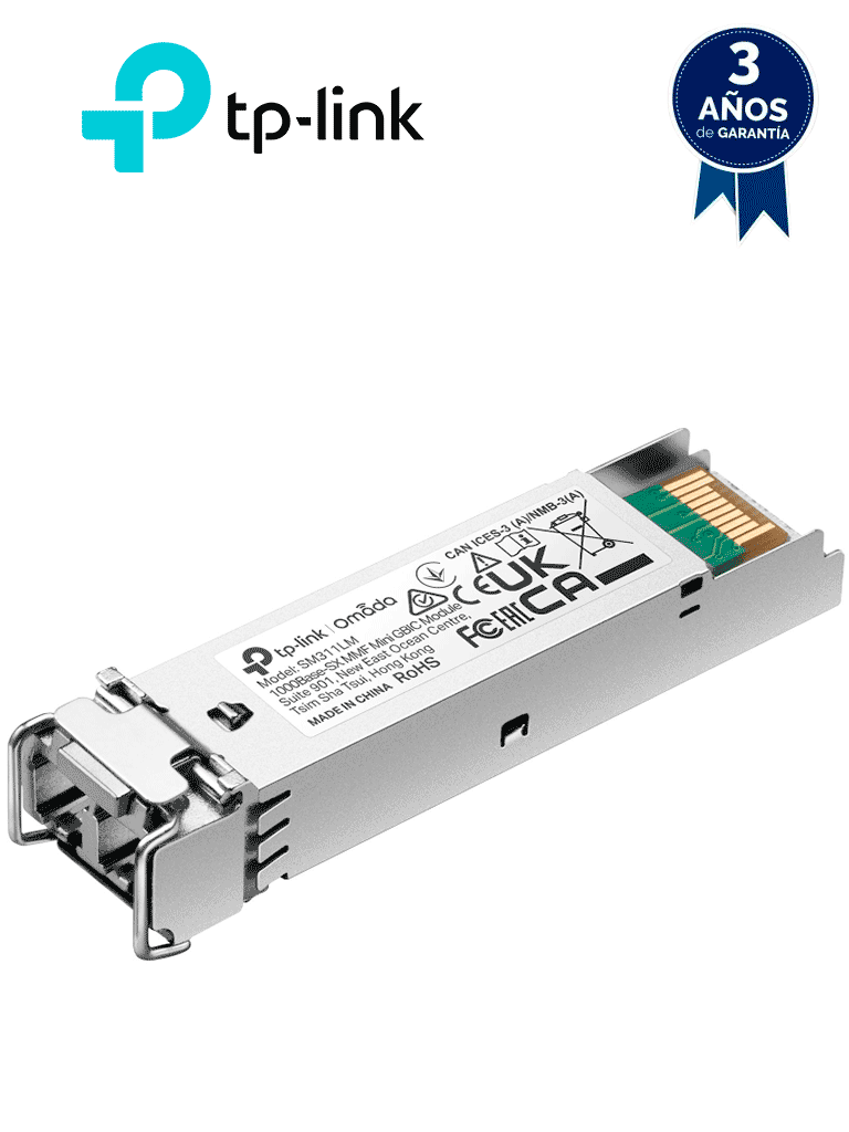 TP-LINK SM311LM – Transceptor mini-GBIC SFP Duplex Multimodo 1GBase, a