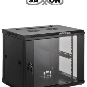 SAXXON SA640601 – Gabinete de pared de 6 UR, fijo, con capacidad de ca SAXXON SA640601 – Gabinete de pared de 6 UR, fijo, con capacidad de ca