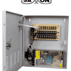 SAXXON PSU1210D9 – Fuente de Poder de 12 vcd 10 Amperes Para 9 Camaras SAXXON PSU1210D9 – Fuente de Poder de 12 vcd 10 Amperes Para 9 Camaras