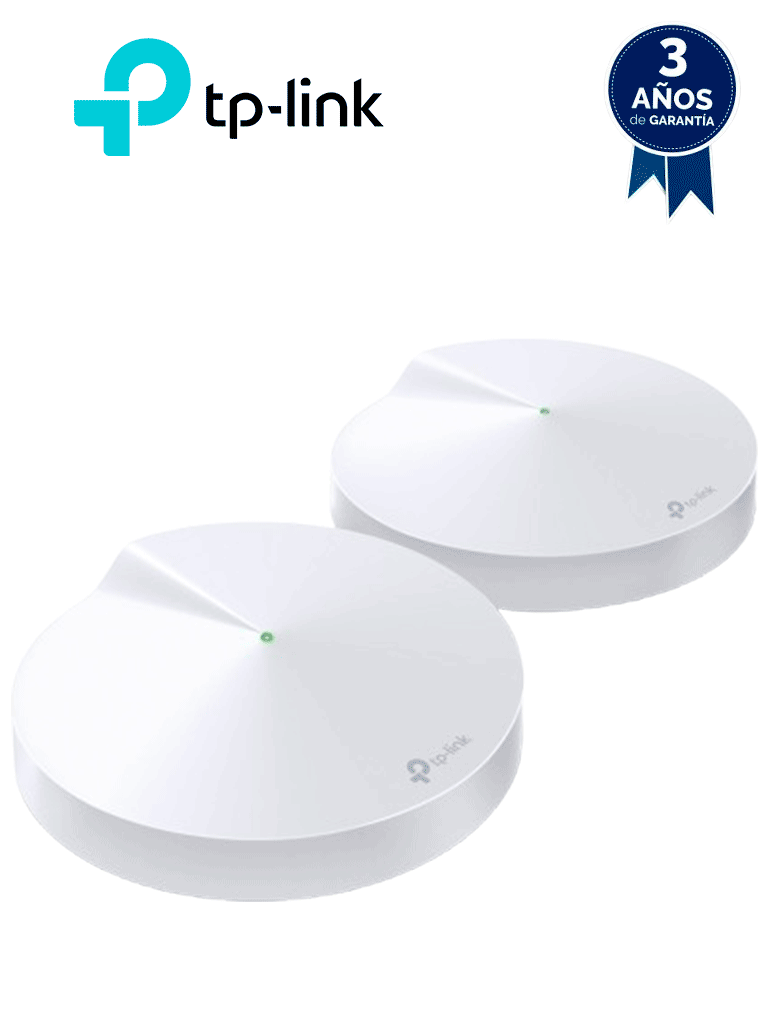 TP-LINK DECO M5 (2-Pack)- Kit de 2 routers MESH para hogar de doble ba