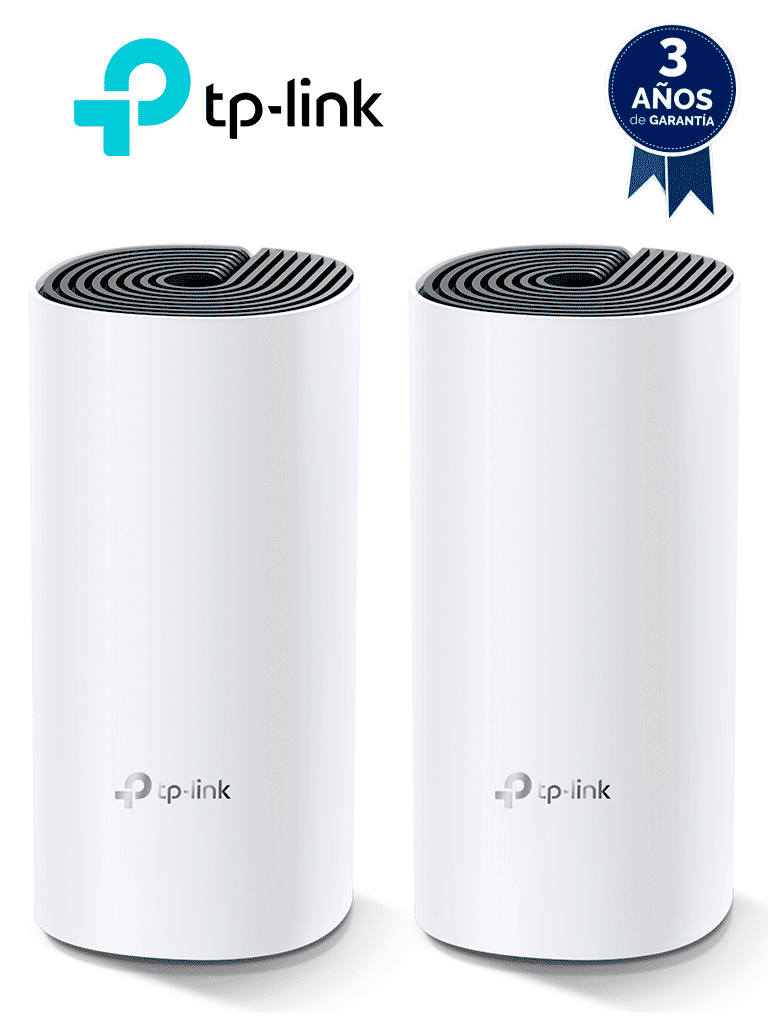 TP-LINK DECO M4 (2-Pack) – Kit de 2 routers inalámbricos MESH para int TP-LINK DECO M4 (2-Pack) – Kit de 2 routers inalámbricos MESH para int