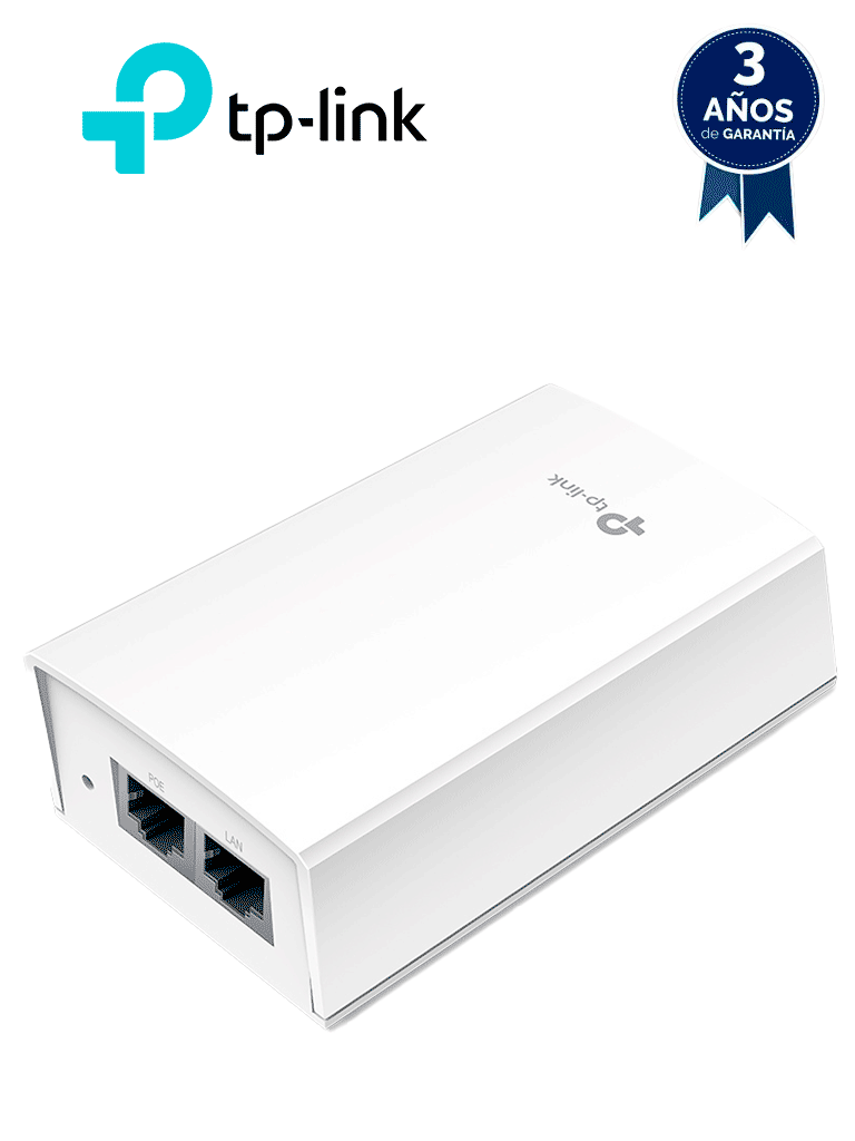 TP-LINK – TL-POE4824G – Inyector PoE Pasivo 48V Máximo 24W de Presupue