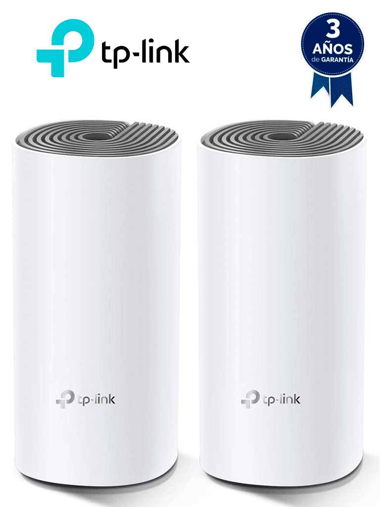 TP-LINK DECOE4 (2-Pack) – Kit de router inalámbrico mesh Deco E4 para