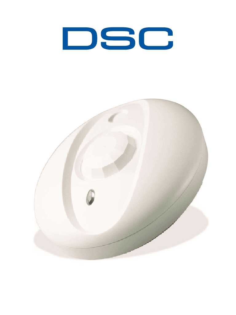 DSC BV501 – Detector de movimiento PIR 360° con con tamper para montaj