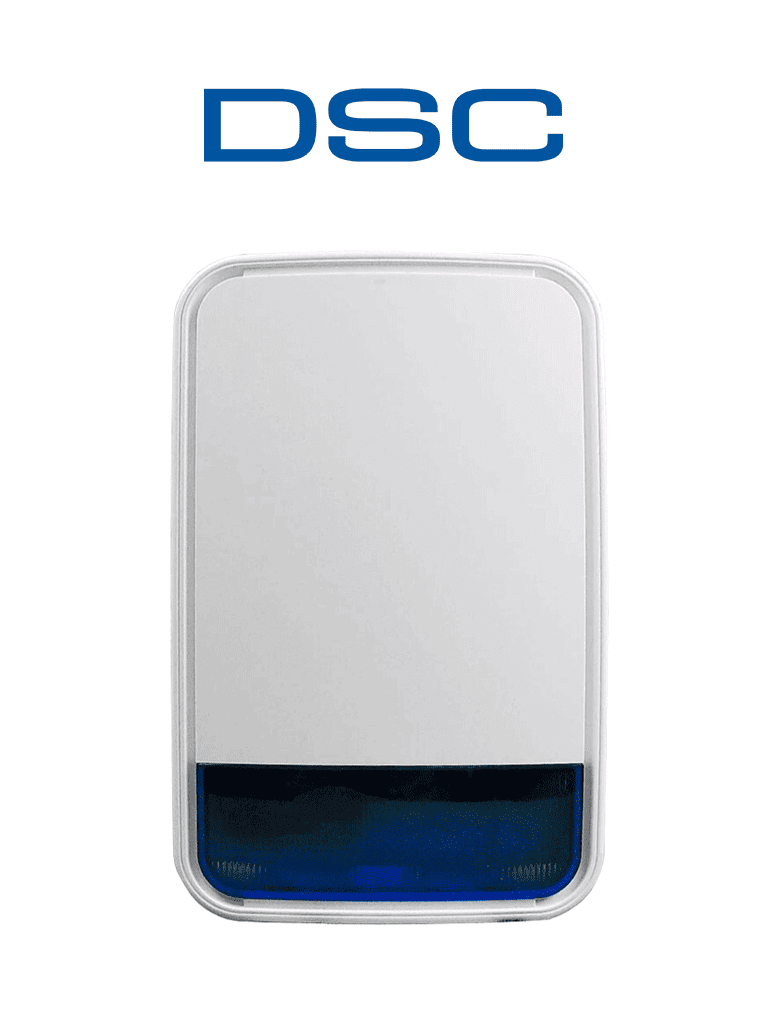 DSC PG9911BBATT – Sirena con luz estroboscópica exterior 110 dB c bate
