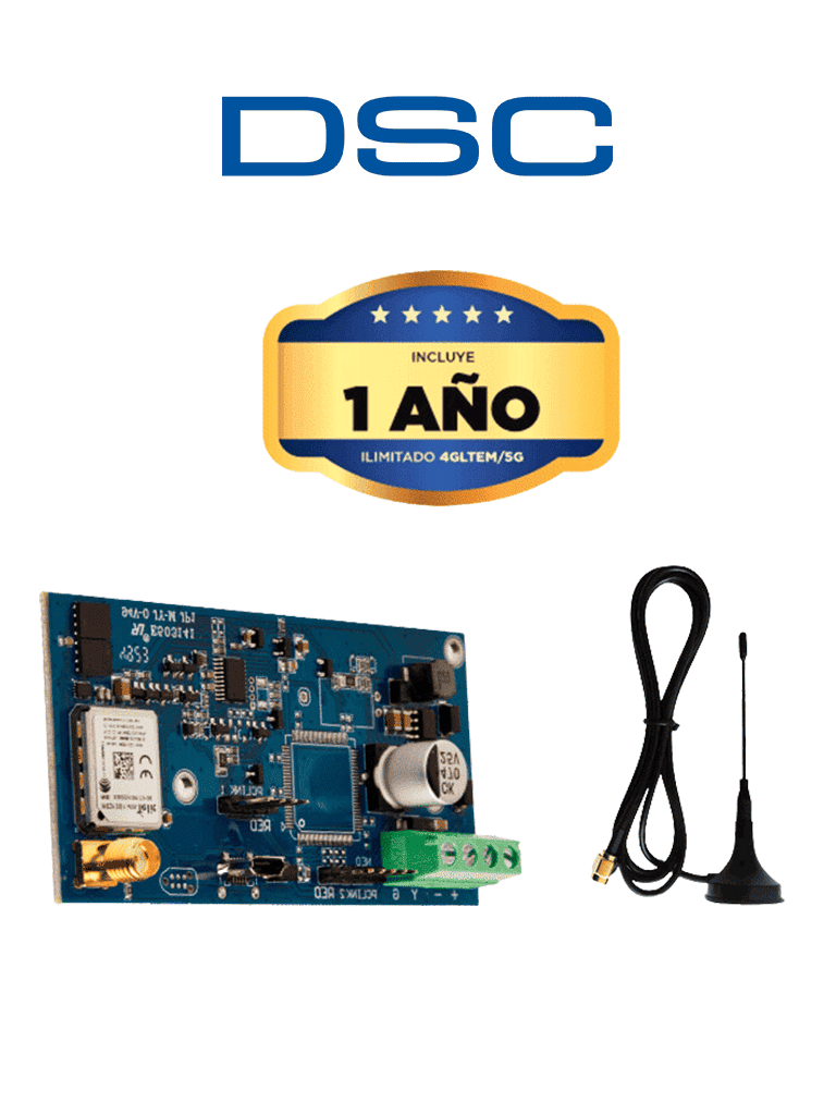 DSC LE4050M – Comunicador celular DSC Conecct dual SIM 5G LTE compatib