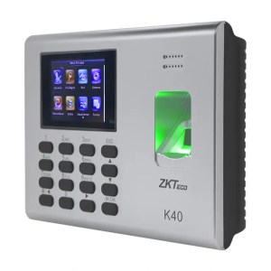 ZKTECO K40 – Control de Asistencia y Acceso Básico con Huella Digital ZKTECO K40 – Control de Asistencia y Acceso Básico con Huella Digital