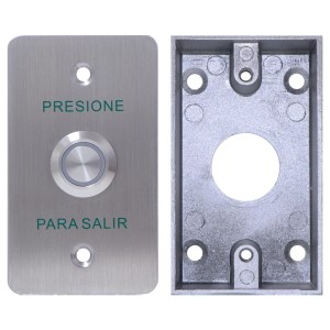 YLI YWP880BLED800AM – Paquete con Botón de Salida Mecánico con Indicad YLI YWP880BLED800AM – Paquete con Botón de Salida Mecánico con Indicad