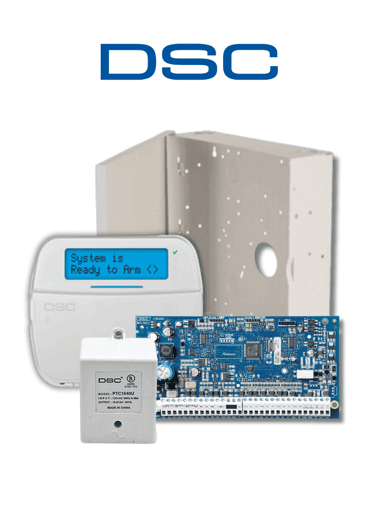 DSC NEO RF ALFA – Kit Neo 32 Zonas Inalámbricas Panel HS2032 Teclado A