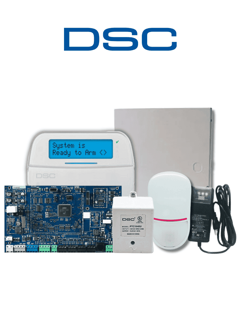 DSC Pro Basic – Paquete Pro 32 zonas con comunicador IP integrado Pane