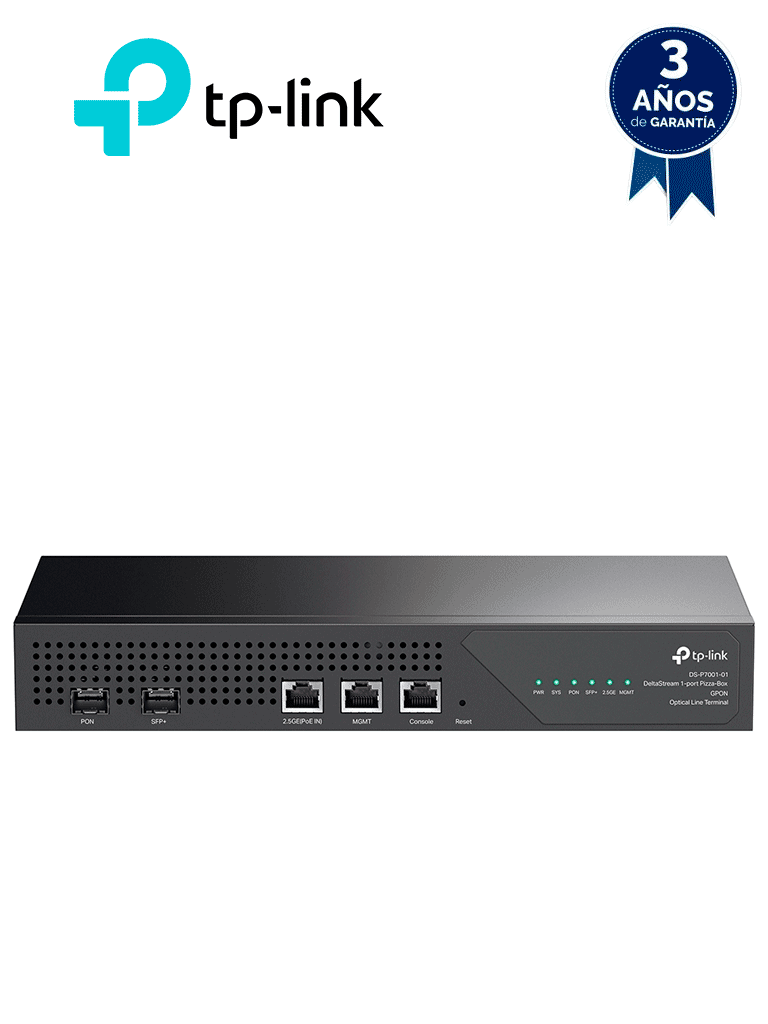 TP-LINK DS-P7001-01 -Delta Stream – OLT con 1 puerto GPON, 128 ONUs, 1