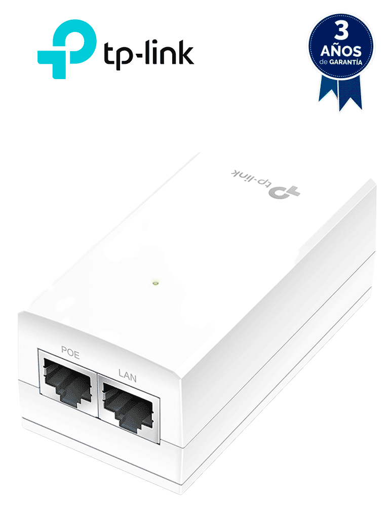 TP-LINK – TL-POE4818G – Adaptador PoE Pasivo de 48V, compatible con EA