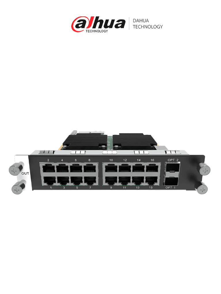 H_16xRJ45+2xFiber sending card NOVASTAR Tarjeta de 16 puertos RJ45 2 P