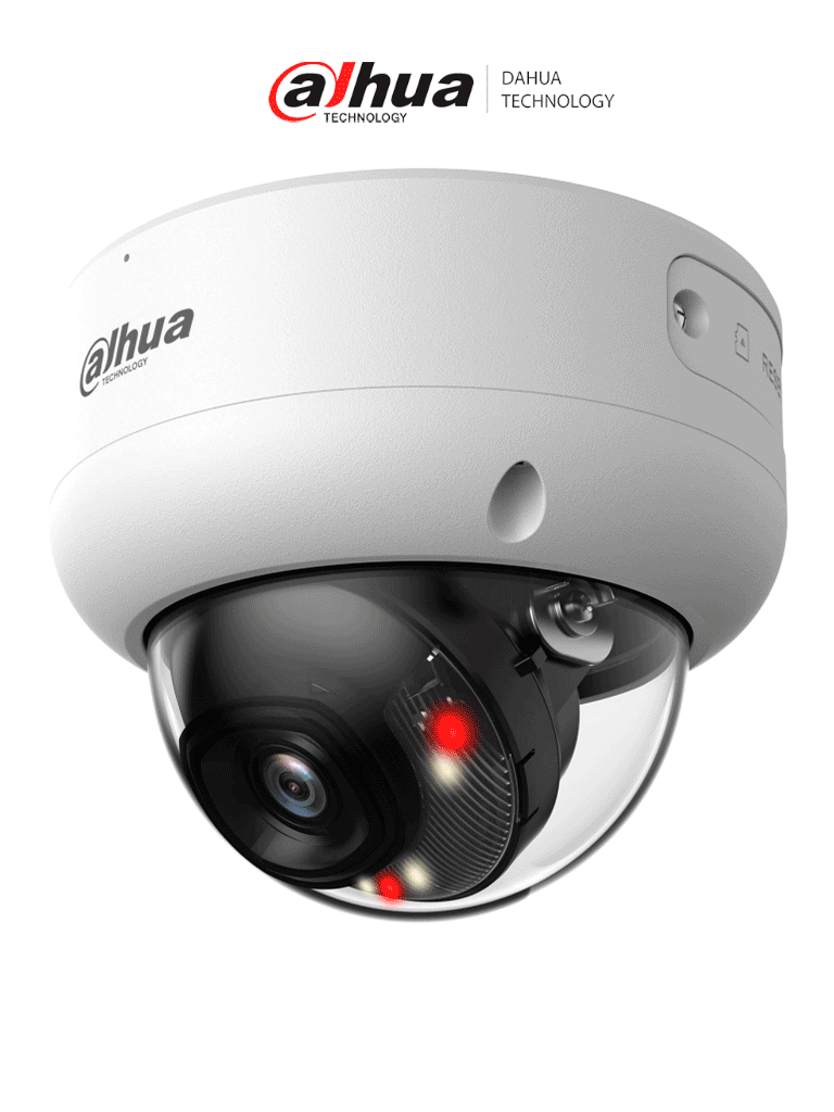 DAHUA DH-IPC-HDBW3849E-AS-IL – Cámara IP Domo Antivandálica 4k 8 Megap