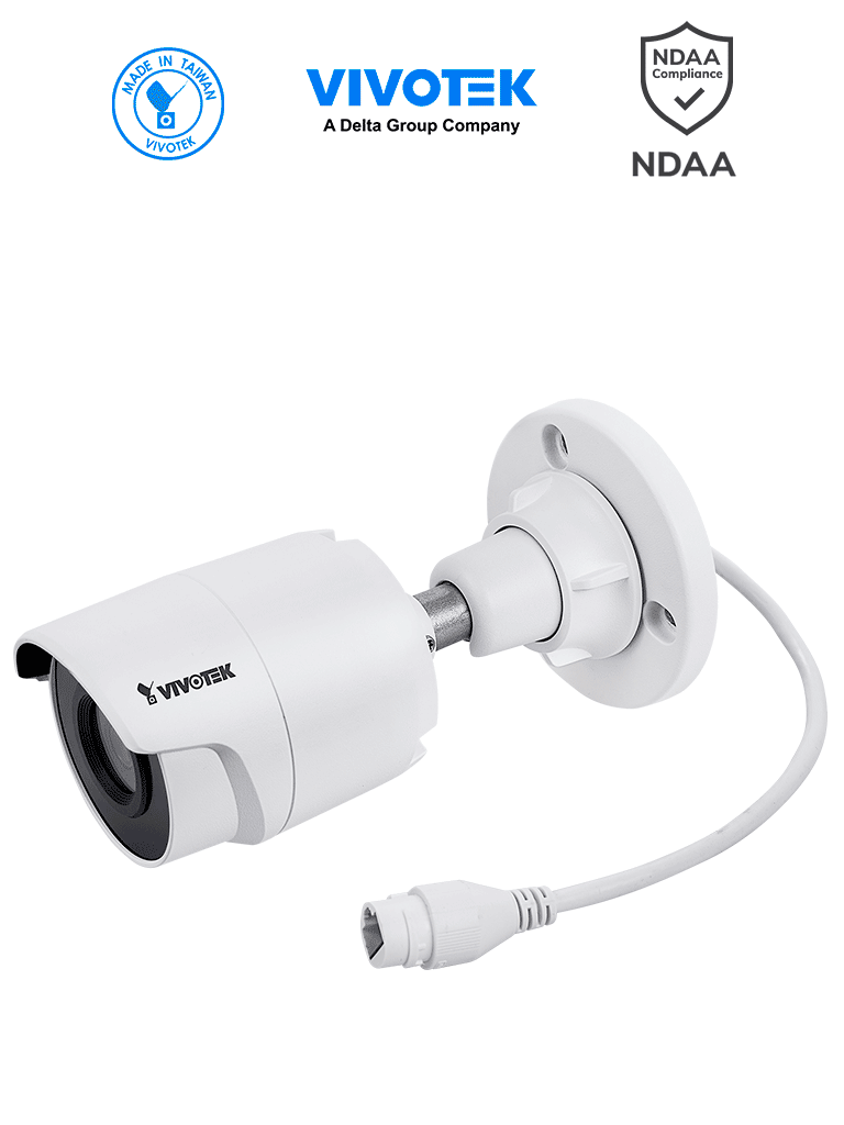 VIVOTEK IB9360H – Cámara IP bullet exterior 2 MP con lente fijo 3.6mm,