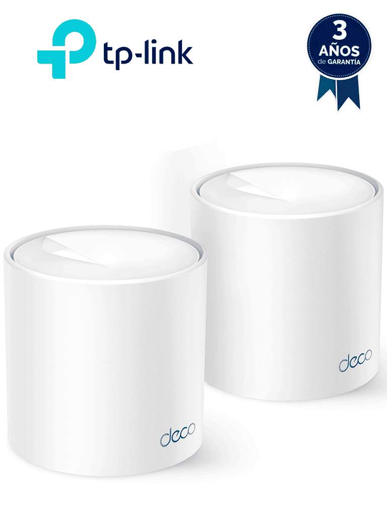 TP-LINK DECO X50 PRO (2-PACK) – Sistema Mesh WiFi 6 , WiFi 6 de doble