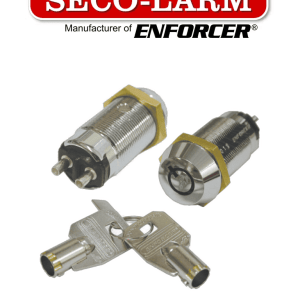 Seco-Larm SS-095-1H1 – Interruptor de bloqueo de llave tubular. SEC122 Seco-Larm SS-095-1H1 – Interruptor de bloqueo de llave tubular. SEC122