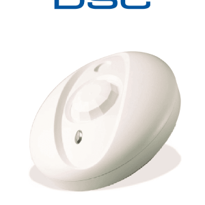 DSC BV500 – Detector de movimiento PIR 360° cableado para montaje en t DSC BV500 – Detector de movimiento PIR 360° cableado para montaje en t
